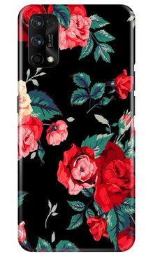 Red Rose2 Mobile Back Case for Realme 7 Pro (Design - 81)