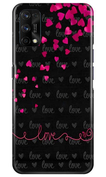 Love in Air Mobile Back Case for Realme 7 Pro (Design - 89)