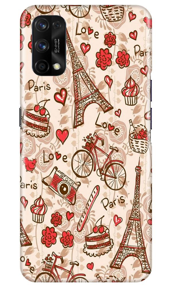 Love Paris Case for Realme 7 Pro  (Design - 103)
