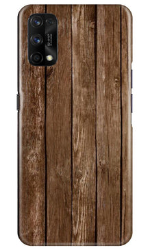 Wooden Look Mobile Back Case for Realme 7 Pro  (Design - 112)