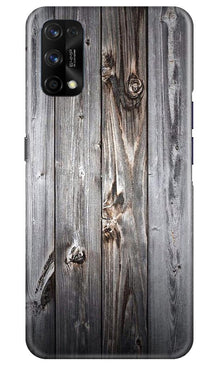 Wooden Look Mobile Back Case for Realme 7 Pro  (Design - 114)
