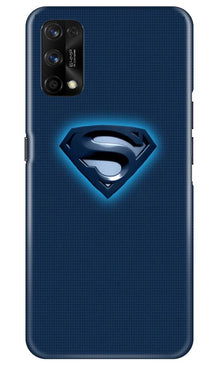 Superman Superhero Mobile Back Case for Realme 7 Pro  (Design - 117)