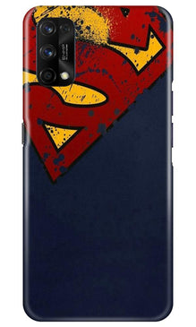 Superman Superhero Mobile Back Case for Realme 7 Pro  (Design - 125)