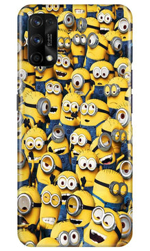 Minions Mobile Back Case for Realme 7 Pro  (Design - 126)