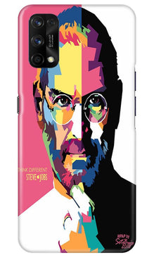 Steve Jobs Mobile Back Case for Realme 7 Pro  (Design - 132)