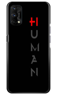 Human Mobile Back Case for Realme 7 Pro  (Design - 141)