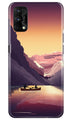 Mountains Boat Case for Realme 7 Pro (Design - 181)