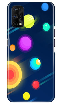 Solar Planet Mobile Back Case for Realme 7 Pro (Design - 197)