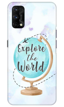 Explore the World Mobile Back Case for Realme 7 Pro (Design - 207)