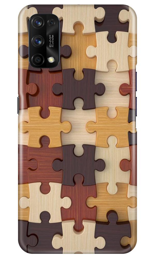 Puzzle Pattern Case for Realme 7 Pro (Design No. 217)