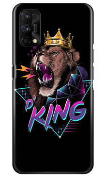Lion King Mobile Back Case for Realme 7 Pro (Design - 219)