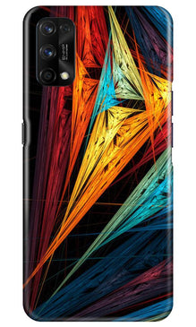Modern Art Mobile Back Case for Realme 7 Pro (Design - 229)