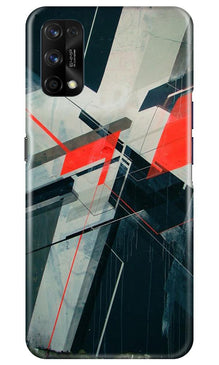 Modern Art Mobile Back Case for Realme 7 Pro (Design - 231)