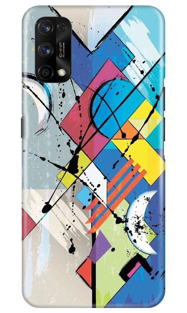 Modern Art Case for Realme 7 Pro (Design No. 235)