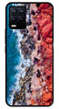 Sea Shore Metal Mobile Case for Realme 8 4G  (Design No -18)