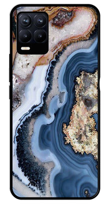 Marble Design Metal Mobile Case for Realme 8 4G