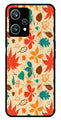 Leafs Design Metal Mobile Case for Realme 9 Pro 5G  (Design No -14)