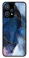 Blue Marble Metal Mobile Case for Realme 9 Pro 5G  (Design No -34)