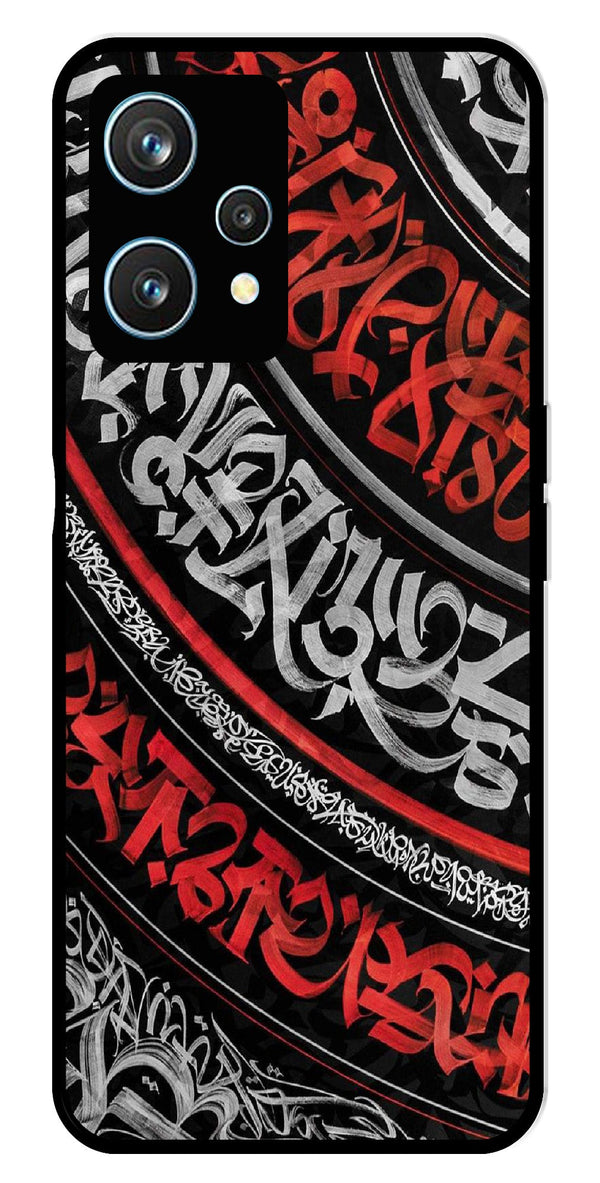 Qalander Art Metal Mobile Case for Realme 9 Pro 5G  (Design No -49)
