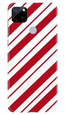 Red White Mobile Back Case for Realme Narzo 30a (Design - 44)