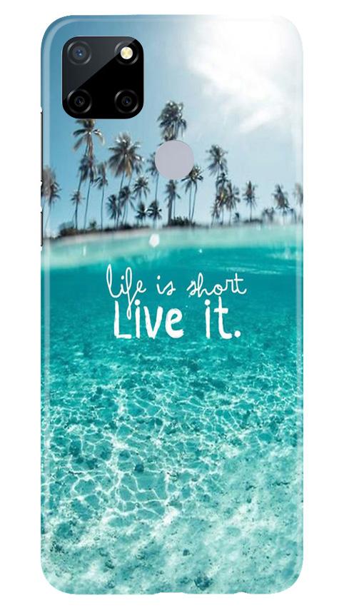 Life is short live it Case for Realme Narzo 30a