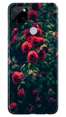 Red Rose Mobile Back Case for Realme Narzo 30a (Design - 66)