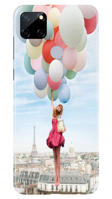 Girl with Baloon Mobile Back Case for Realme Narzo 30a (Design - 84)