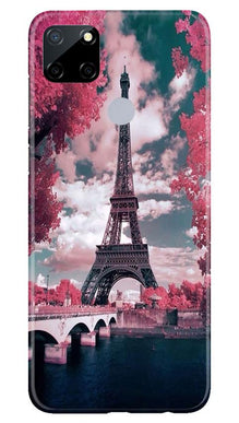 Eiffel Tower Mobile Back Case for Realme Narzo 30a  (Design - 101)