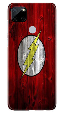 Flash Superhero Mobile Back Case for Realme Narzo 30a  (Design - 116)