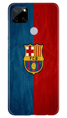 FCB Football Mobile Back Case for Realme Narzo 30a  (Design - 123)