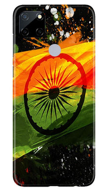 Indian Flag Mobile Back Case for Realme Narzo 30a  (Design - 137)