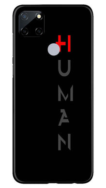 Human Mobile Back Case for Realme Narzo 30a  (Design - 141)