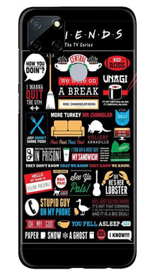 Friends Mobile Back Case for Realme Narzo 30a  (Design - 145)