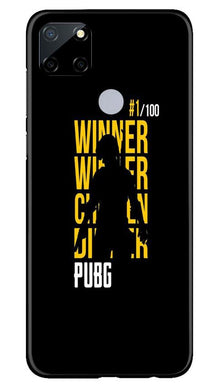 Pubg Winner Winner Mobile Back Case for Realme Narzo 30a  (Design - 177)