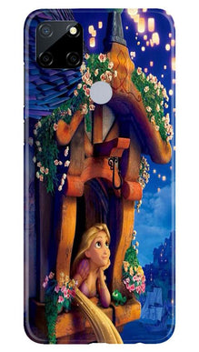 Cute Girl Mobile Back Case for Realme Narzo 30a (Design - 198)