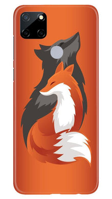 Wolf  Mobile Back Case for Realme Narzo 30a (Design - 224)