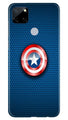 Captain America Shield Case for Realme Narzo 30a (Design No. 253)