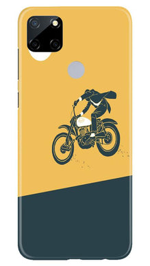Bike Lovers Mobile Back Case for Realme Narzo 30a (Design - 256)