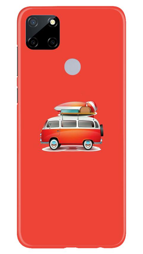 Travel Bus Case for Realme Narzo 30a (Design No. 258)