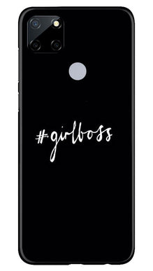 #GirlBoss Mobile Back Case for Realme Narzo 30a (Design - 266)