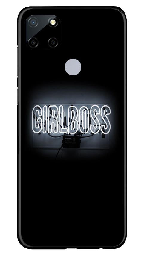 Girl Boss Black Case for Realme Narzo 30a (Design No. 268)