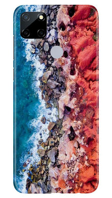 Sea Shore Mobile Back Case for Realme Narzo 30a (Design - 273)