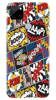 Boom Mobile Back Case for Realme Narzo 30a (Design - 302)