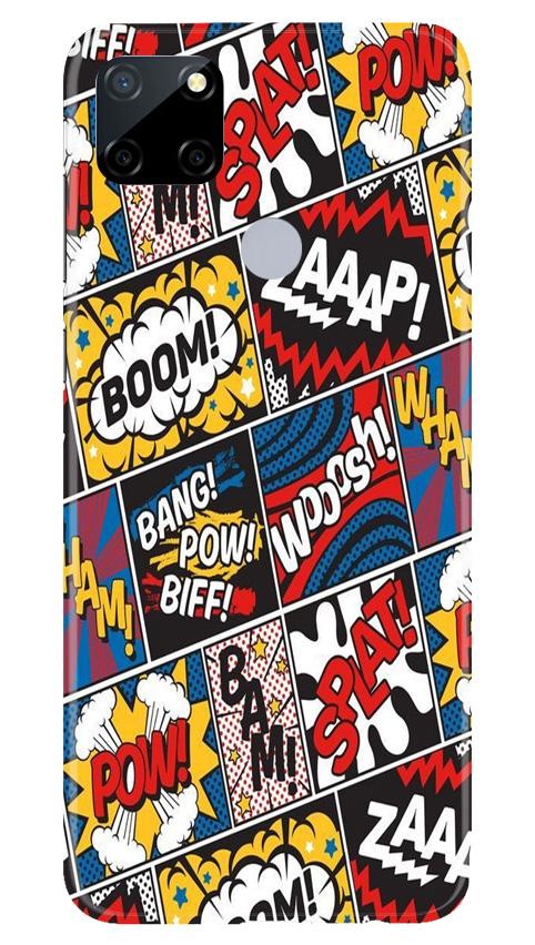 Boom Mobile Back Case for Realme Narzo 30a (Design - 302)