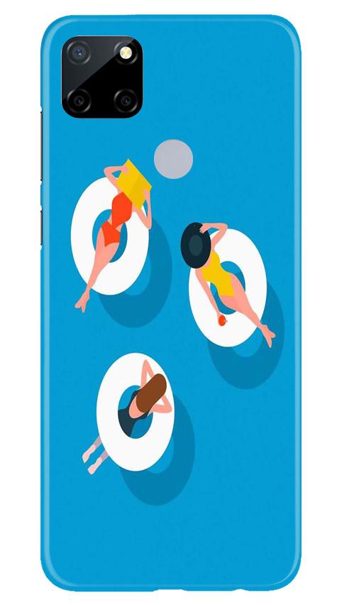 Girlish Mobile Back Case for Realme Narzo 30a (Design - 306)
