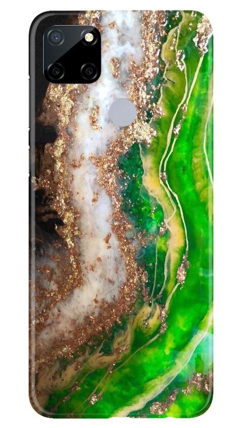 Marble Texture Mobile Back Case for Realme Narzo 30a (Design - 307)