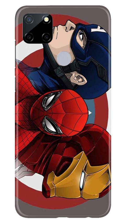 Superhero Mobile Back Case for Realme C12 (Design - 311)