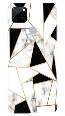 Marble Texture Mobile Back Case for Realme C12 (Design - 322)
