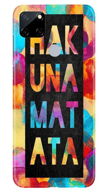 Hakuna Matata Mobile Back Case for Realme C12 (Design - 323)
