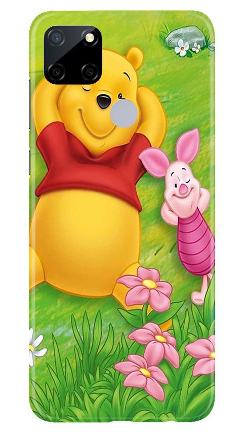 Winnie The Pooh Mobile Back Case for Realme Narzo 30a (Design - 348)